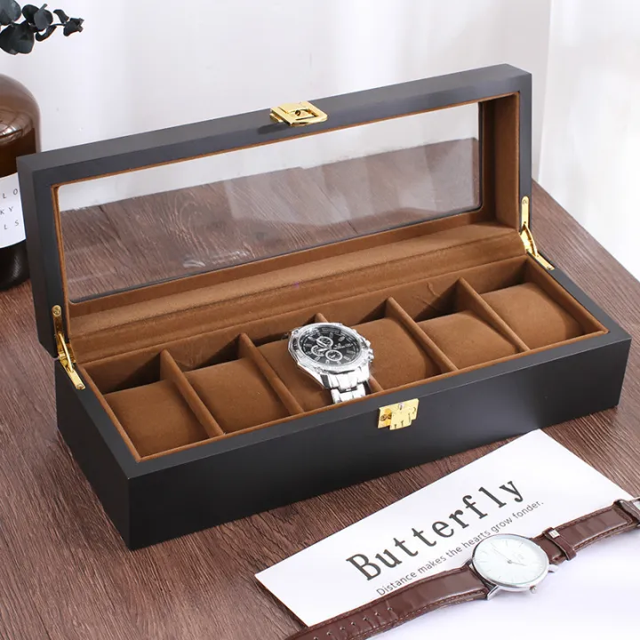 6 slots watch box