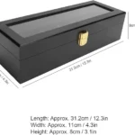 6 slots watch box