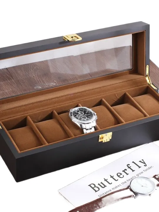 6 slots watch box