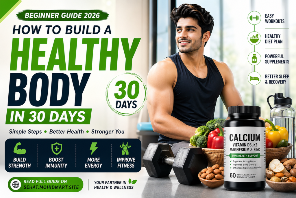 How to Build a Healthy Body in 30 Days