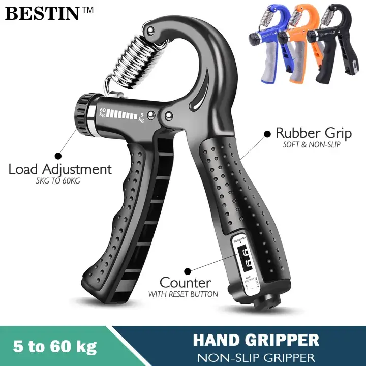 Adjustable Hand Grip Strengthener 5–60kg