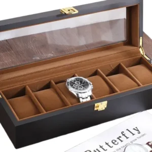 6 slots watch box